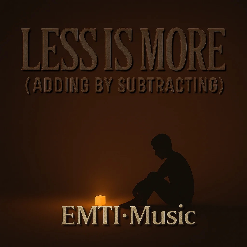 Cover - Less Is More (Adding by Subtracting)