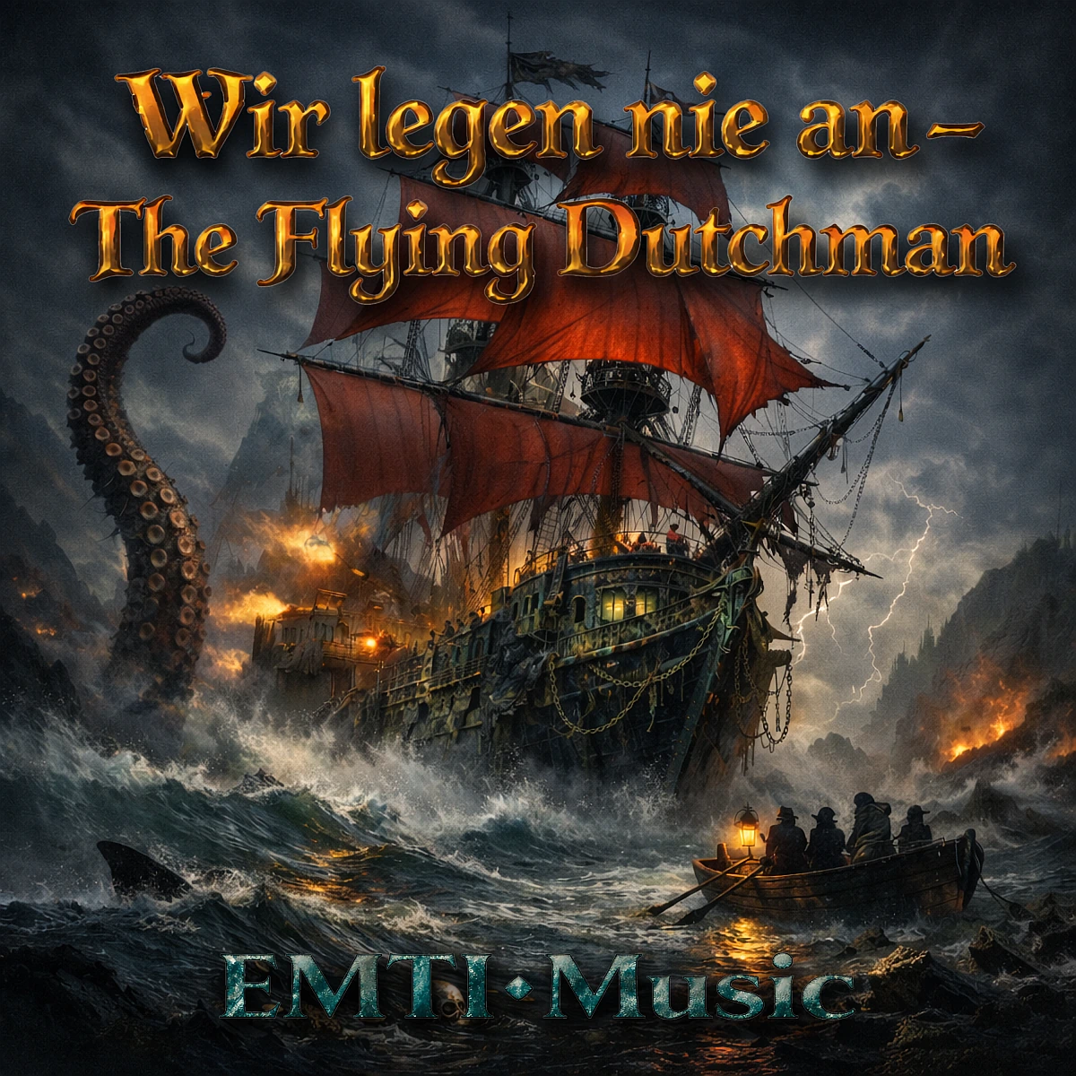 Cover - Wir legen nie an - The Flying Dutchman